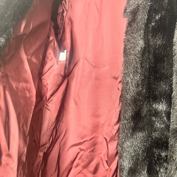 Vintage Jordache Black Faux Fur Coat - Picture 5 of 16